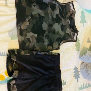 Athletic Works tank and short set